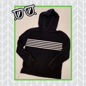 Boys Textired Stripe Hoody